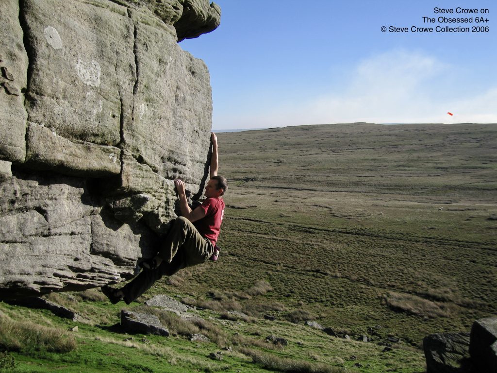 Steve Crowe on The Obsessed 6A+ © Steve Crowe Collection 2006